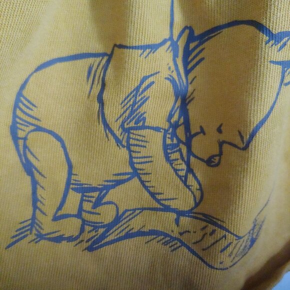 Disney Winnie The Pooh and Friends Honey Gold Drop Waist Fun Cute Dress - Picture 5 of 11